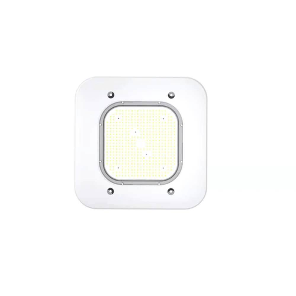 Yale 2nd Gen 150- Watt Equivalent Integrated LED White Petroleum Area Canopy Light 5700 K - Hercitys