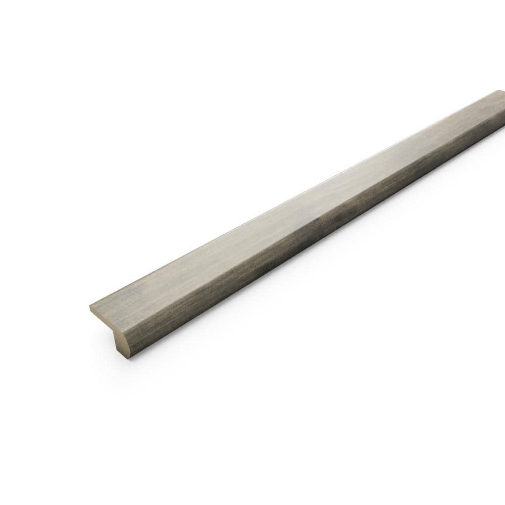 Winter Stone 3/4 in. Thick x 2 in. Width X 78 in. Length Hardwood Overlap Stair Nose Molding - Hercitys