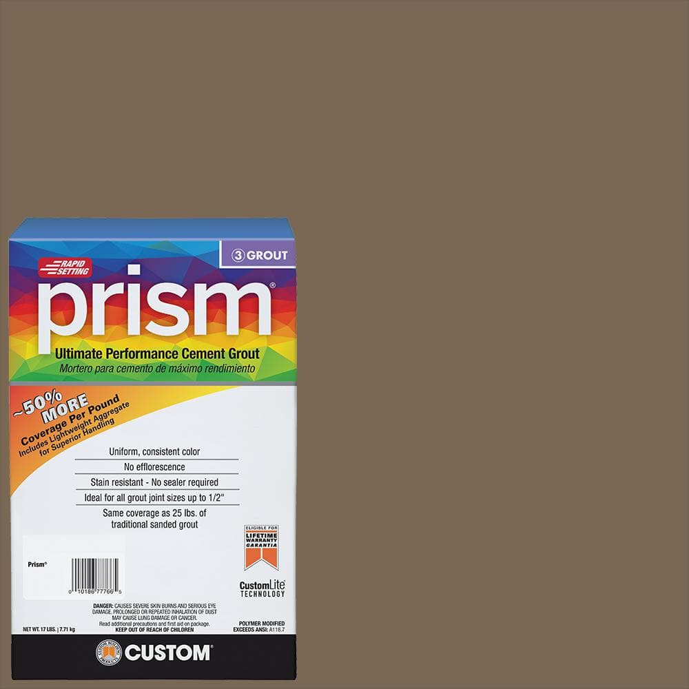 Prism #59 Saddle Brown 17 lb. Ultimate Performance Grout - Hercitys