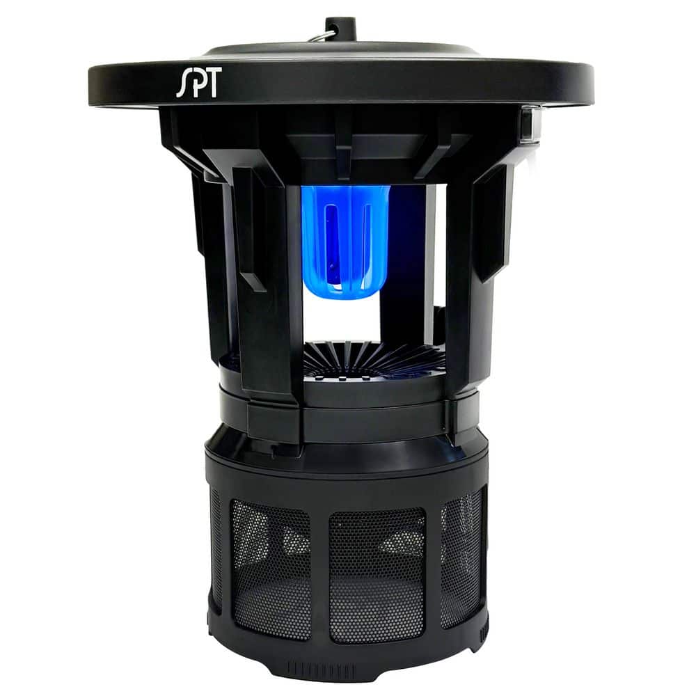 Outdoor Electric Insect Trap with UV Lamp and 4-Glue Pads - Hercitys