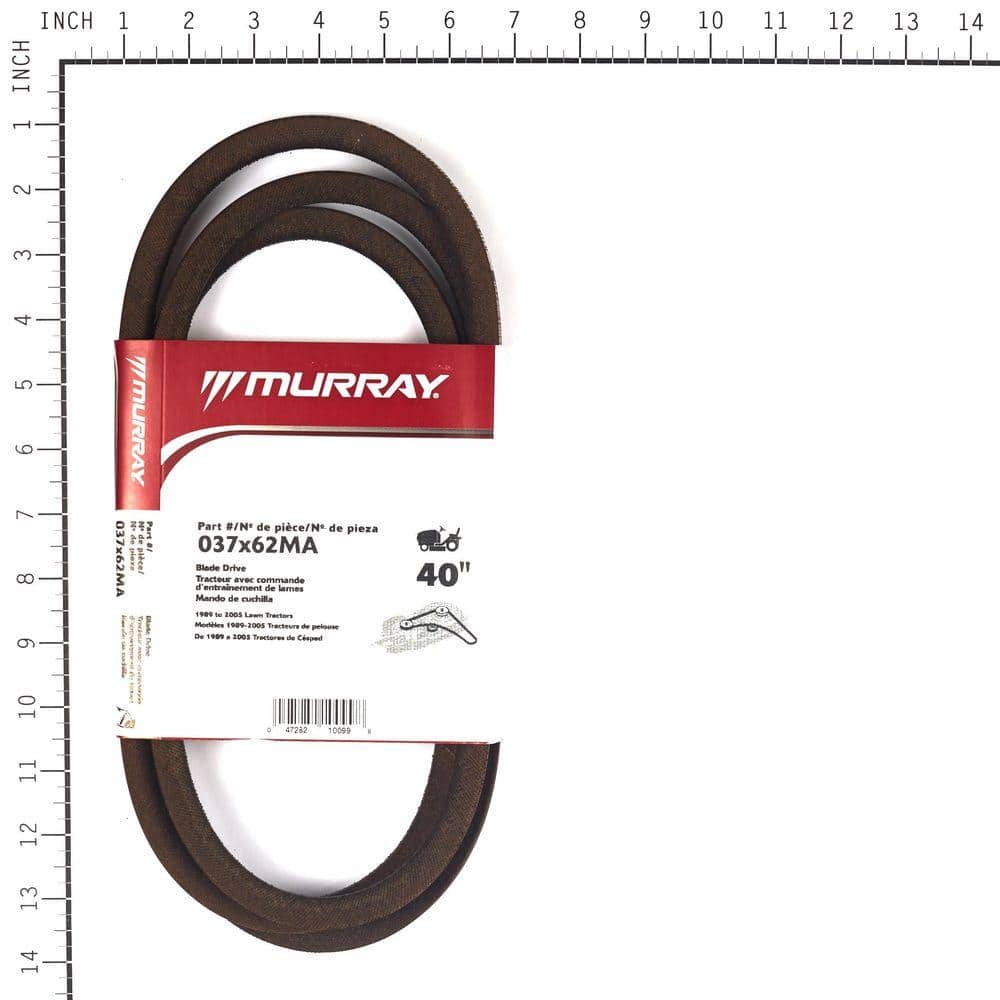 Replacement Drive Belt for 42 in. Gas Murray Riding Lawn Mower - Hercitys
