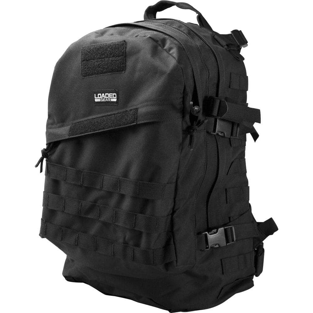 Loaded Gear 16 in. GX-200 Tactical Backpack, Black - Hercitys