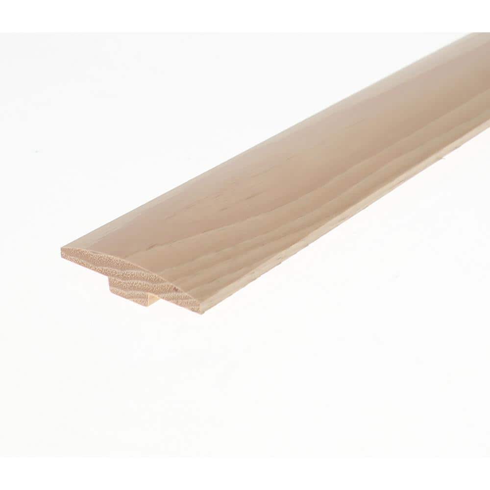 Kuzma 0.28 in. Thick x 2 in. Wide x 78 in. Length Matte Wood T-Molding - Hercitys
