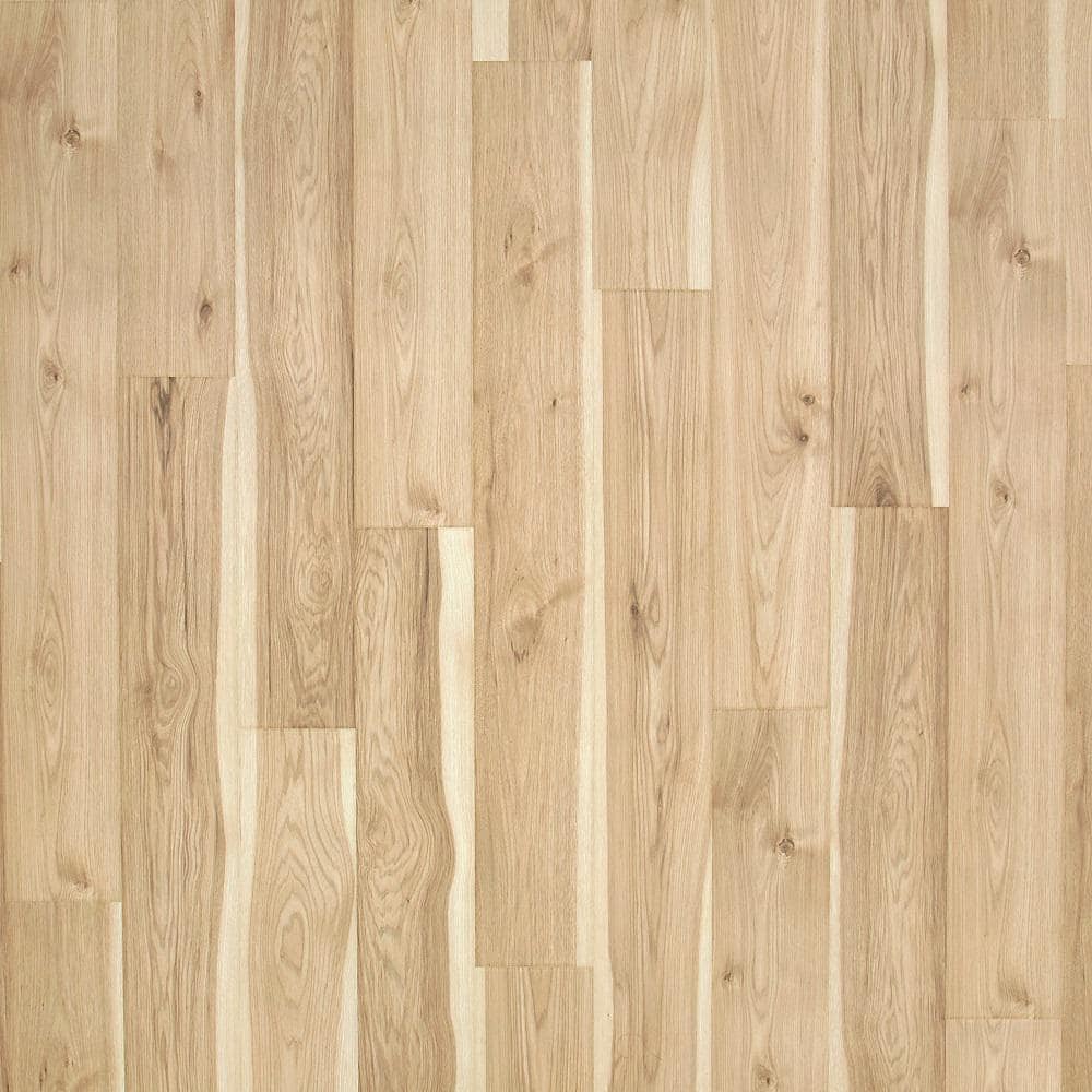 Outlast+ Arden Linen Hickory 12 mm T x 6.1 in. W Waterproof Laminate Wood Flooring (16.12 sqft/case) - Hercitys