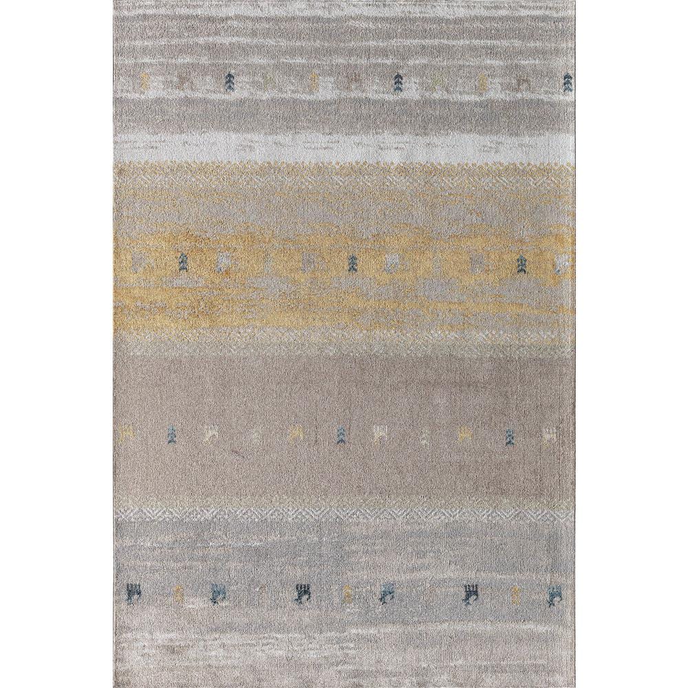 Citrus Burst 5 ft. x 7 ft. Indoor Area Rug - Hercitys