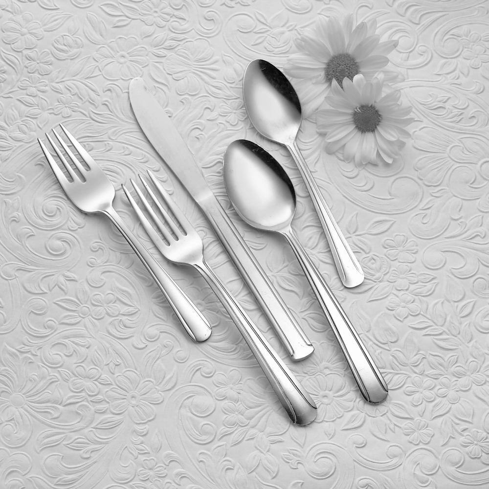 Dominion III 18/0 Stainless Steel Teaspoons (Set of 36) - Hercitys