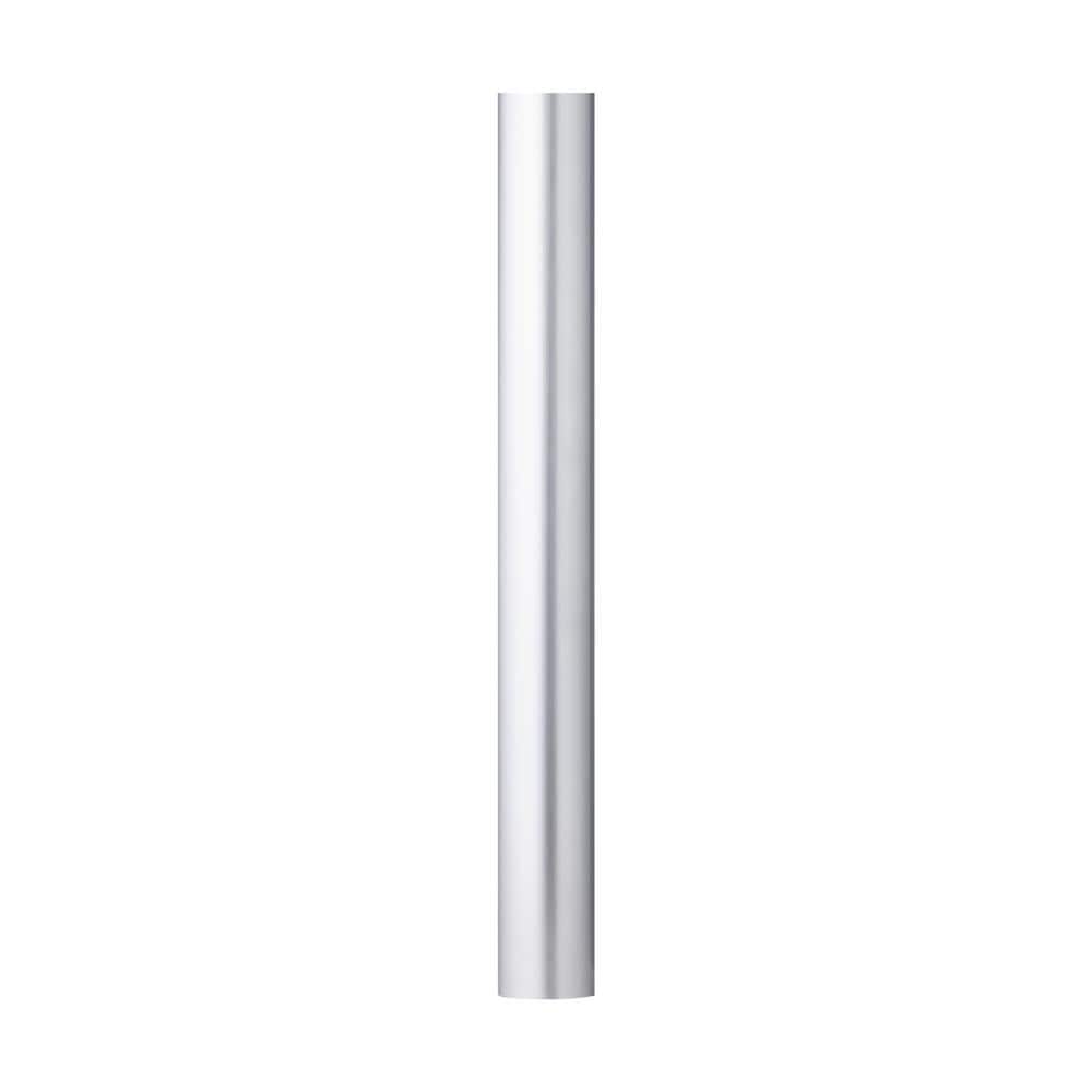 7 ft. Painted Brushed Steel Smooth Outdoor Lamp Post - Hercitys