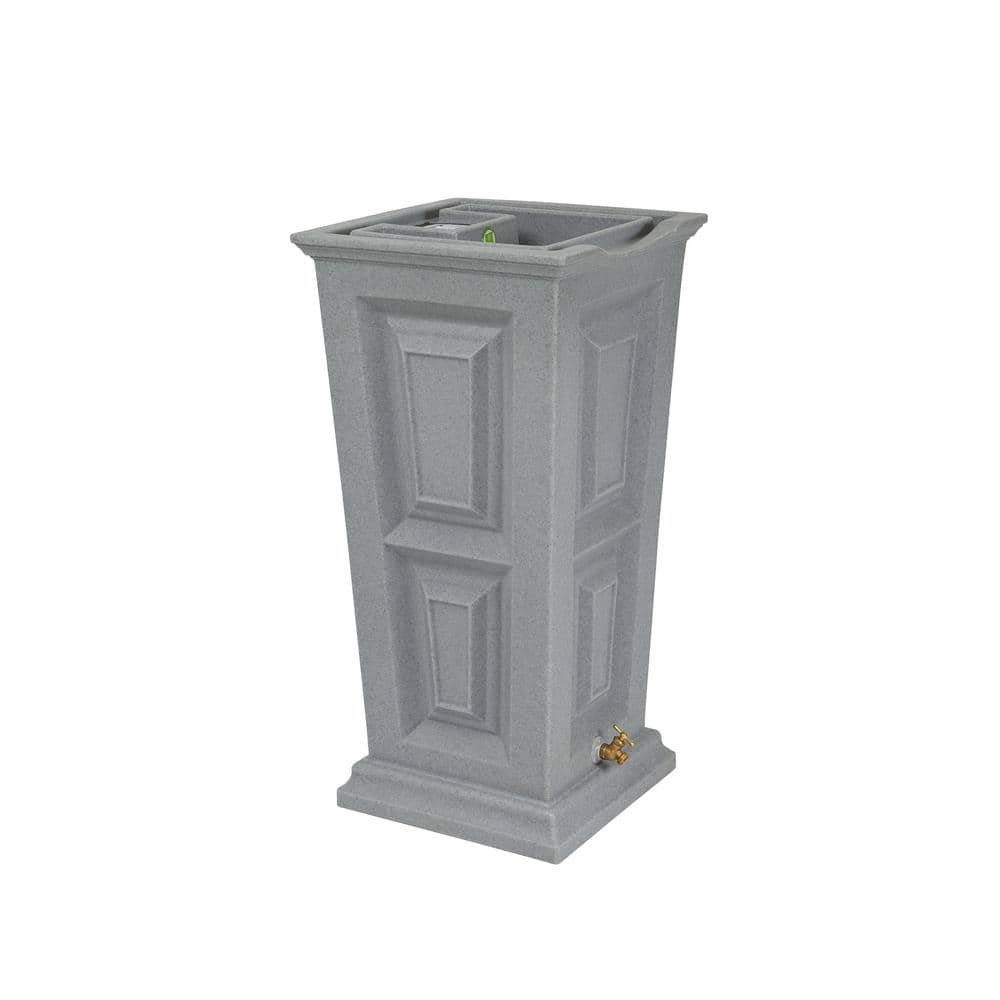Savannah 45 Gal. Light Granite Rain Barrel - Hercitys