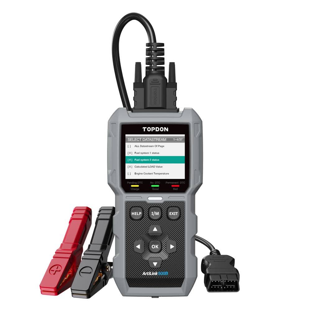ArtiLink500B-2-in-1 Code Reader and Battery Tester w/Data Graphing - Hercitys