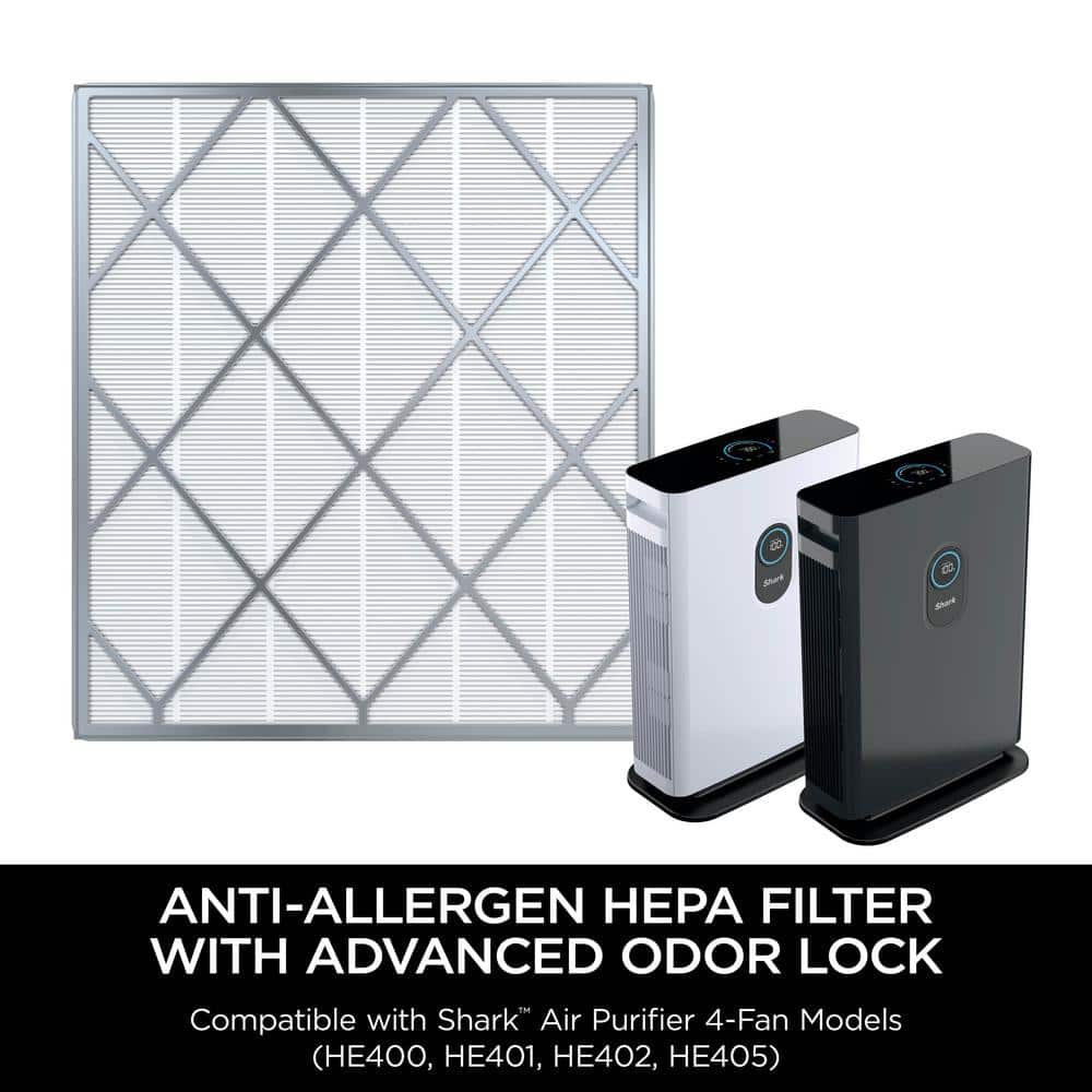 True HEPA Multi-Filter with Advanced Odor Lock - Hercitys