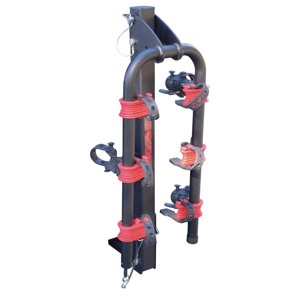 Runway HM3 OS 3-Bike Carrier 1.25 in. or 2 in. Hitch 33lbs.Capacity per Bike Hitch Mount Rack - Hercitys