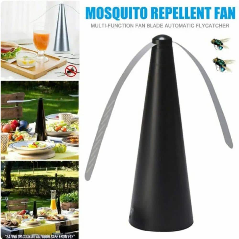 Indoor USB Charging Multi-Function Automatic Electronic Pest Control Fan Blade Fly Bugs Repellent Food Protector - Hercitys