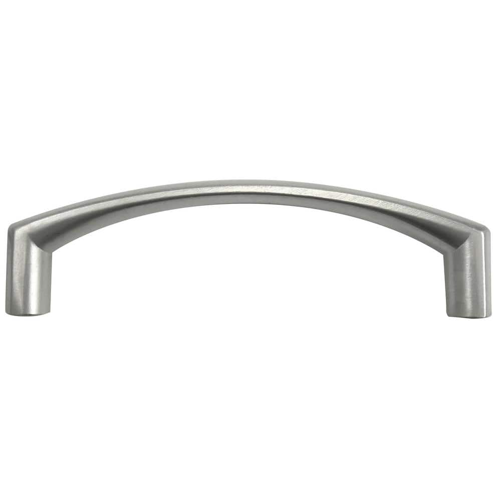 Aventura 3-3/4 in. Center-to-Center Brushed Satin Nickel Bar Pull Cabinet Pull (25-Pack) - Hercitys