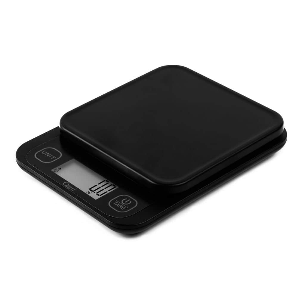 Garden and Kitchen Scale II, Digital Food Scale with 0.1 g (0.005 oz.) Black, 420 Variable Graduation Technology - Hercitys