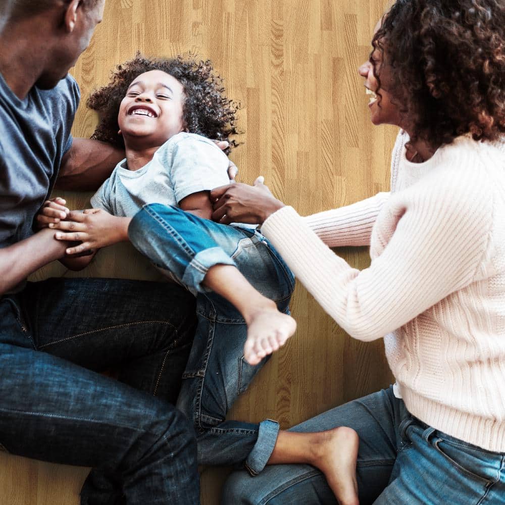 White Oak Thick Printed Wood Grain 24 in. x 24 in. x 5/8 in. Interlocking EVA Foam Flooring Gym Mat 25 Tiles 100 sq. ft. - Hercitys