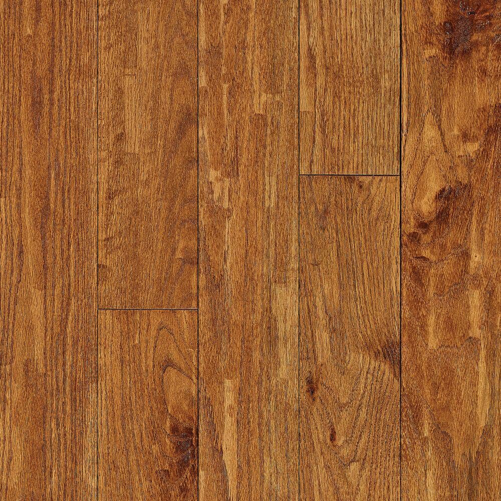 American Vintage Light Spice Oak 3/4 in. T x 5 in. W Scraped Solid Hardwood Flooring (23.5 sq.ft./ctn) - Hercitys