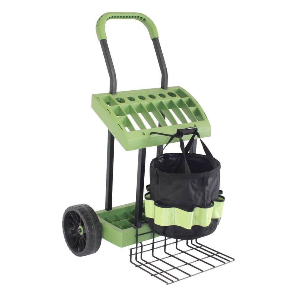 Rolling Tool Toter With Load Toter Plate and Tool Toter Bucket - Hercitys