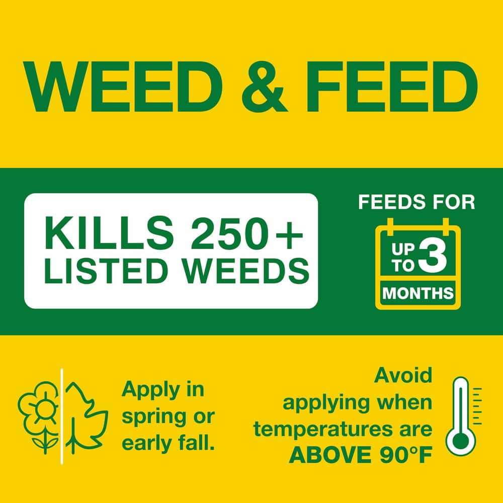 Weed and Feed Fertilizer 29-0-3 12M 33.6 lb. - Hercitys