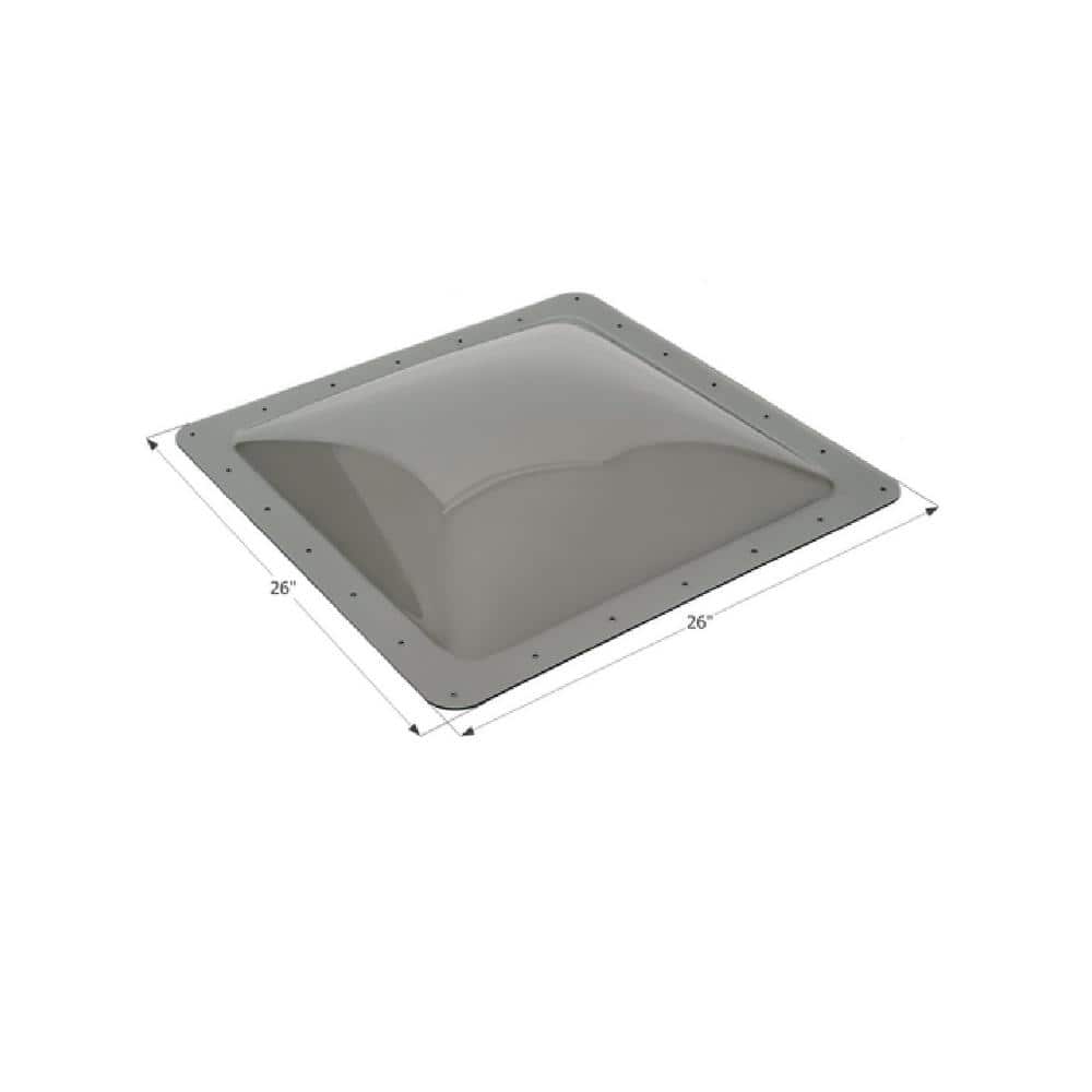 Standard RV Skylight, Outer Dimension: 26 in. x 26 in. - Hercitys