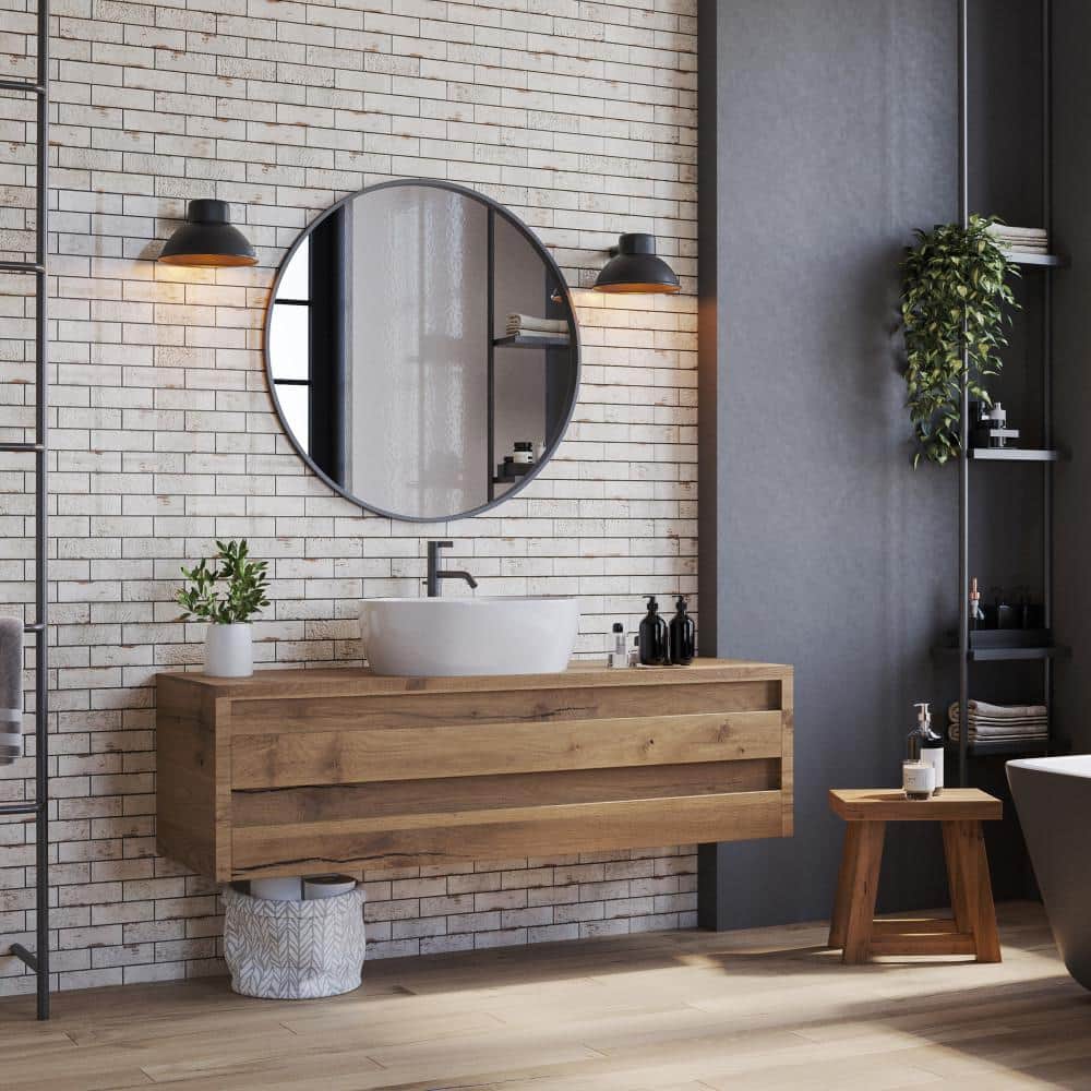 Sequoia Blanc 2-1/2 in. x 9-7/8 in. Ceramic Wall Tile (5.76 sq. ft./Case) - Hercitys