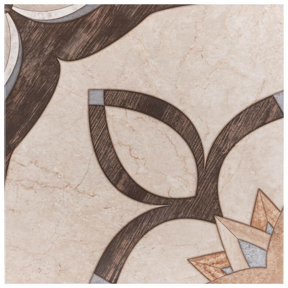 Argos Natural 17-3/4 in. x 17-3/4 in. Ceramic Floor and Wall Tile (24.42 sq. ft./Case) - Hercitys