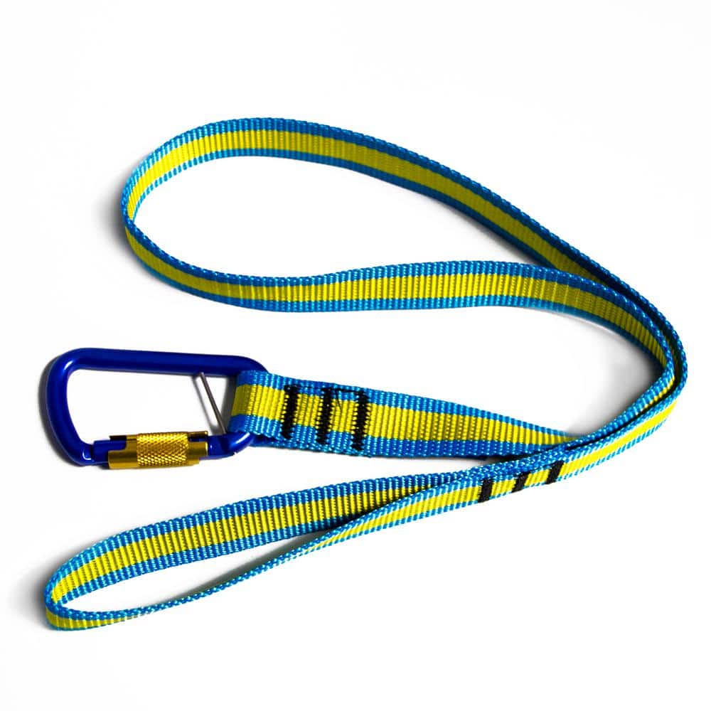 Toolmate 15 lbs. ANSI 121 Certified Tool Lanyard with Carabiner End and Loop Strap End - Hercitys