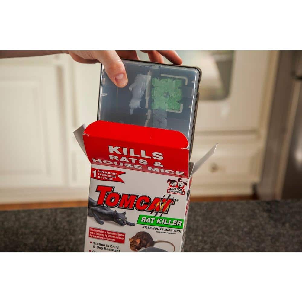 Rat Killer Tier 1 Disposable Rat Animal Bait Station - Hercitys