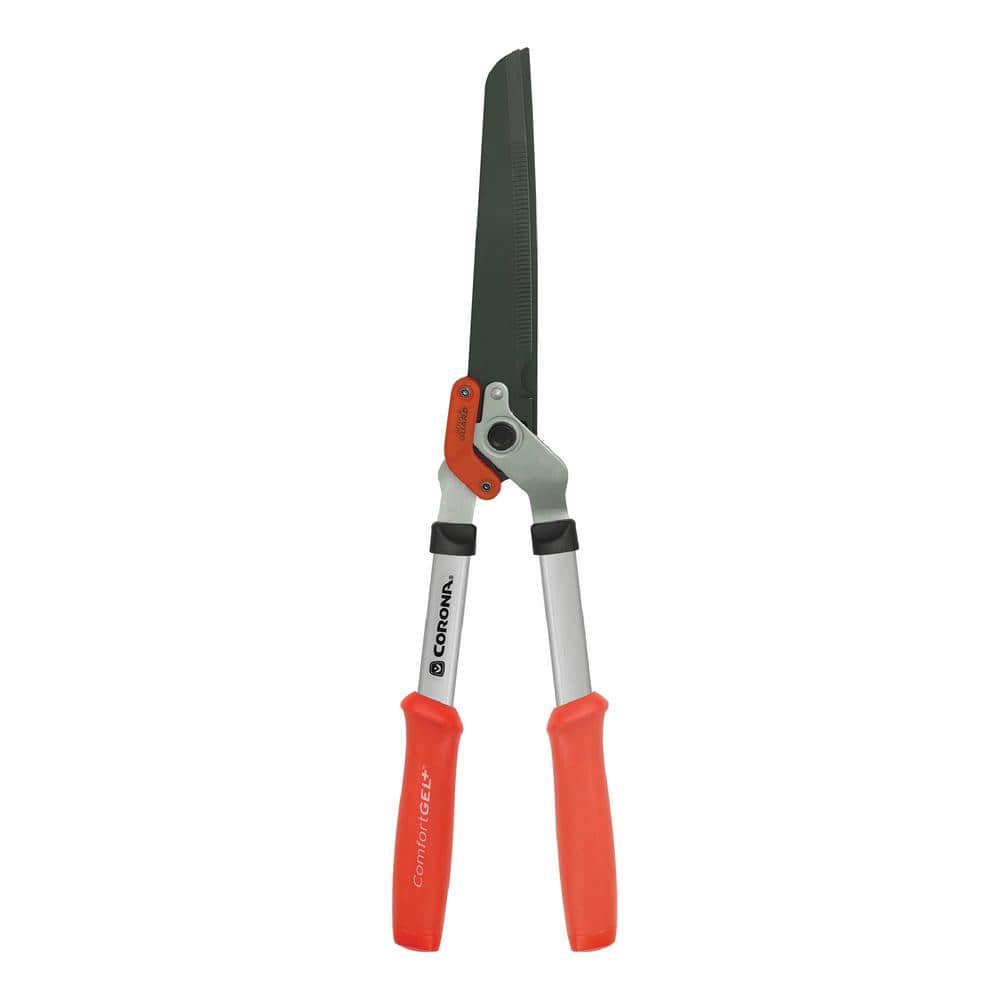 DualLINK 10 in. Non-Stick Coated Blade with Lightweight Steel Handles Hedge Shears - Hercitys