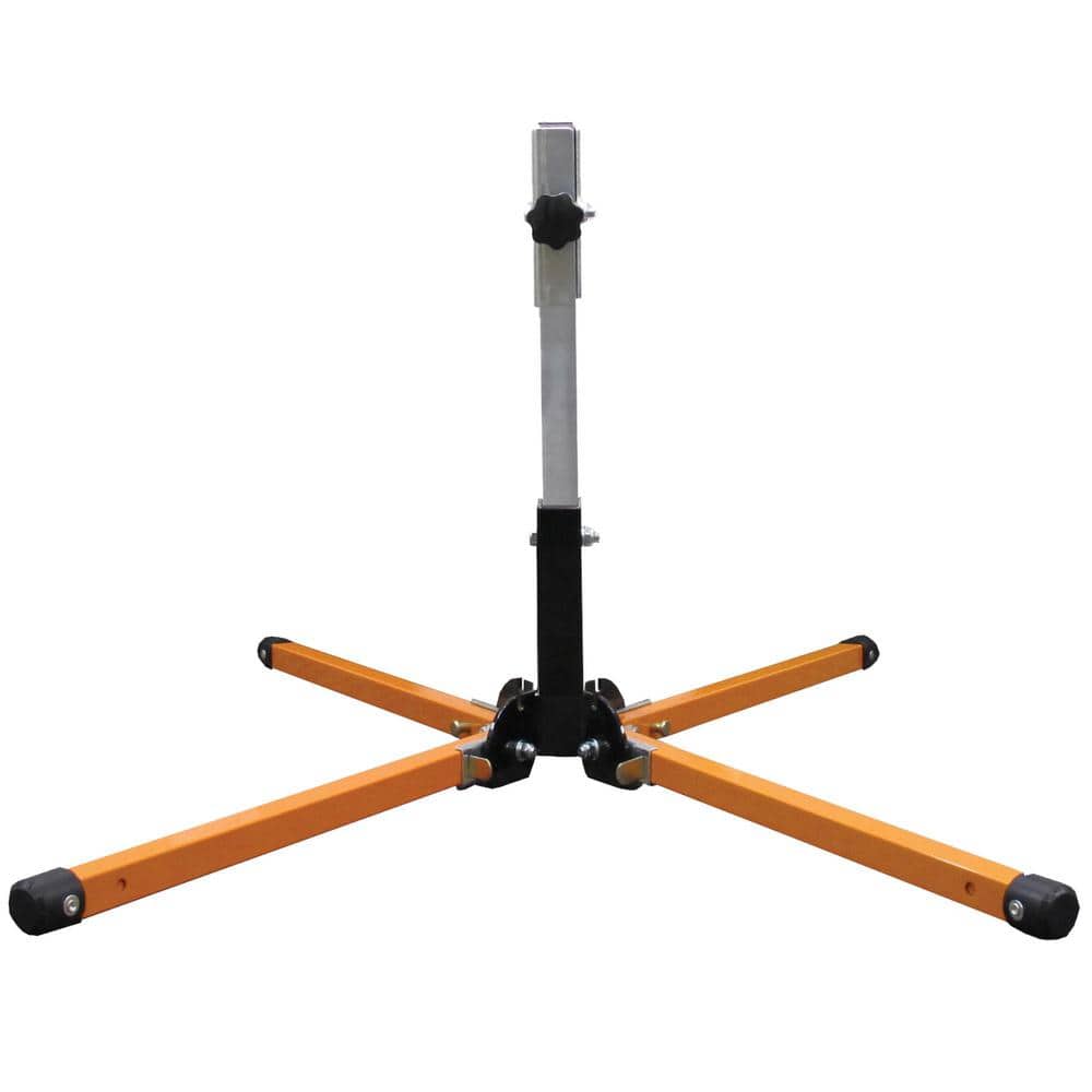 Compact Springless Sign Stand for Work Zone Roll-Up Signs - Hercitys