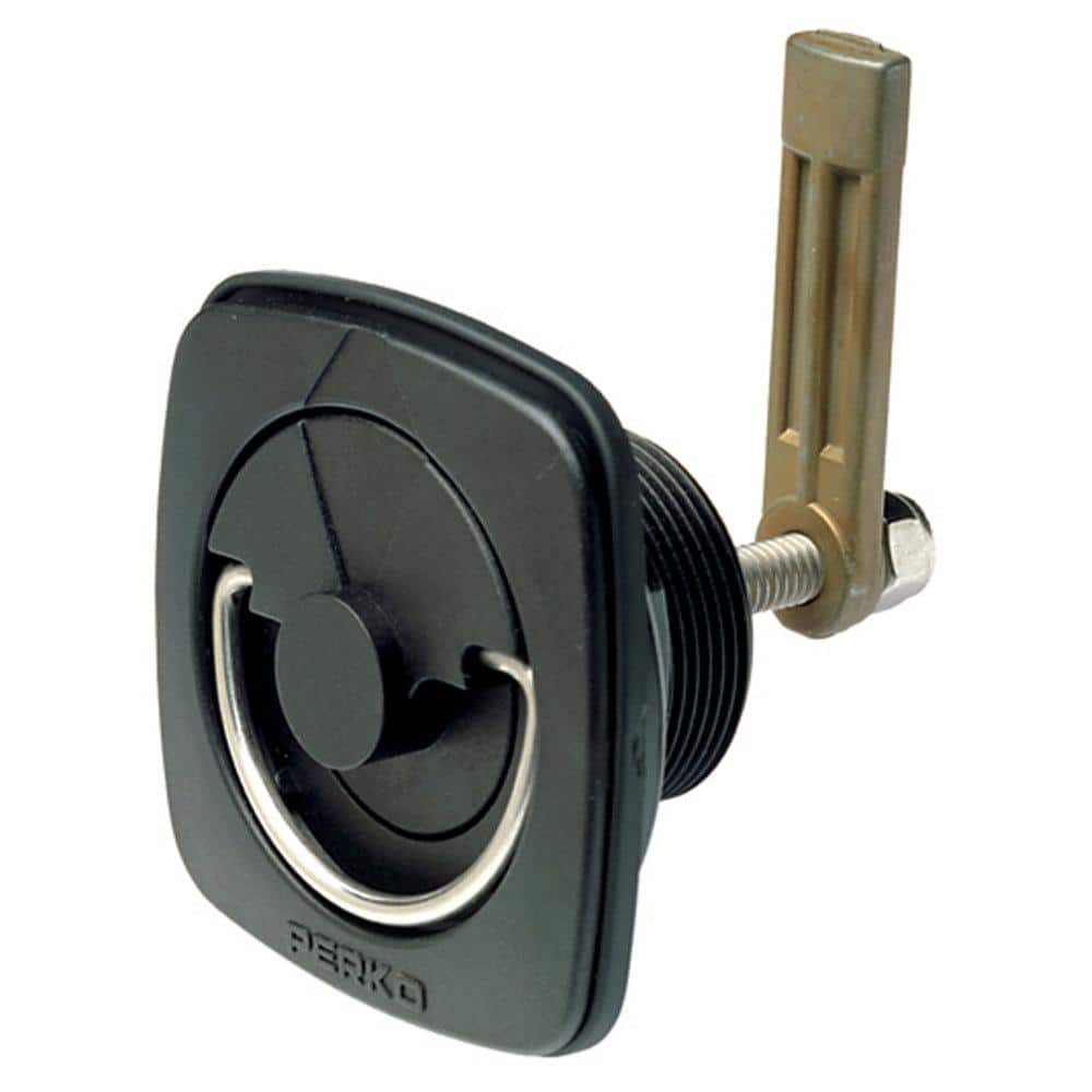 Flush Mount Latch – 1-1/16 in. to 2-9/16 in. Cam, Black - Hercitys