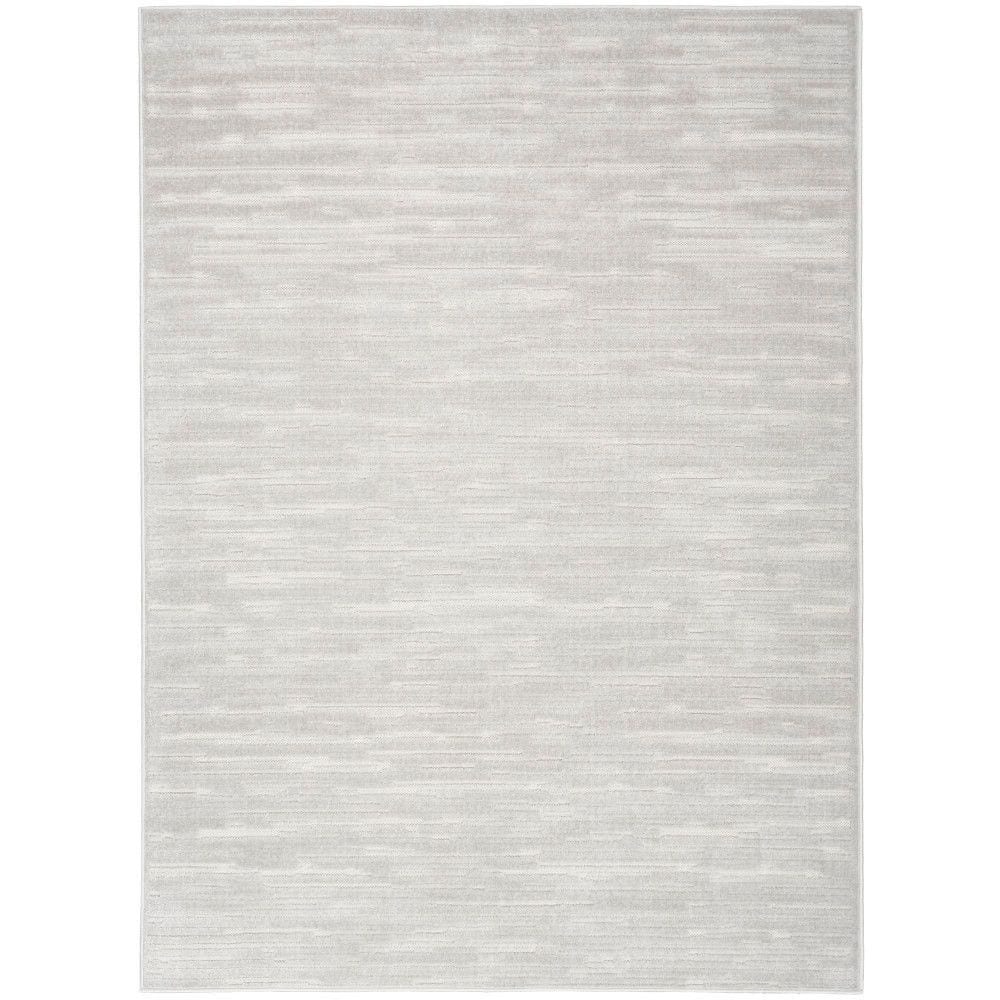 Casual Light Grey 5 ft. x 7 ft. Abstract Contemporary Area Rug - Hercitys