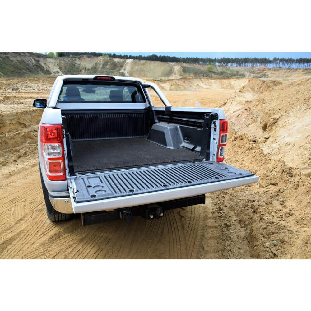 Black 42 in. x 72 in. x 0.75 in. Rubber All-Purpose Commercial Gym Flooring Mat (1 Mat/21 sq. ft. ) - Hercitys