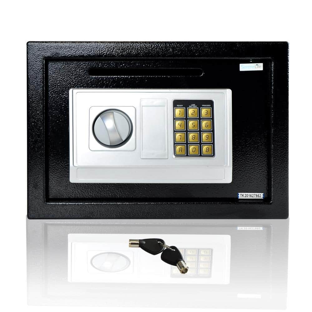 Electronic Safe Box with Mechanical Override - Hercitys