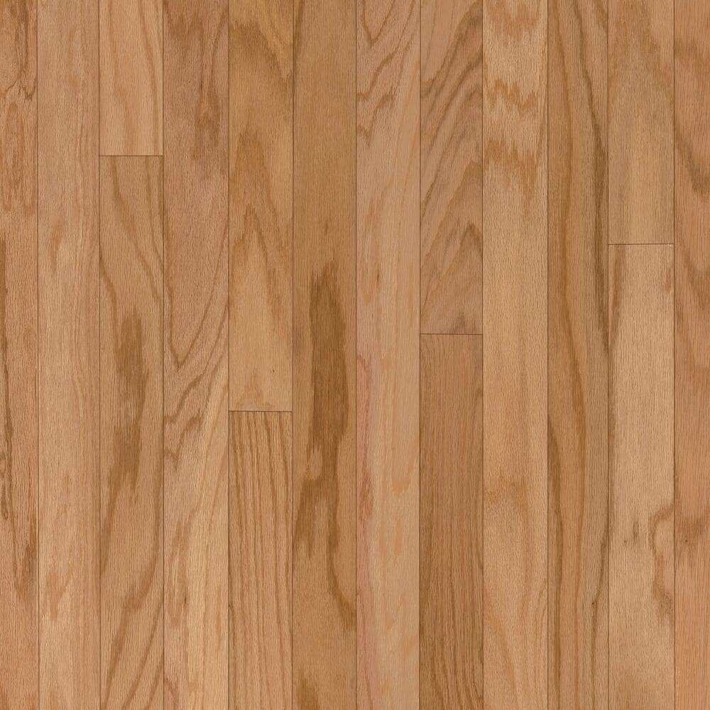 Colony Collection Rustic Natural Oak 3/8 in. T x 3 in. W T+G Smooth Engineered Hardwood Flooring (31.5 sq.ft./ctn) - Hercitys
