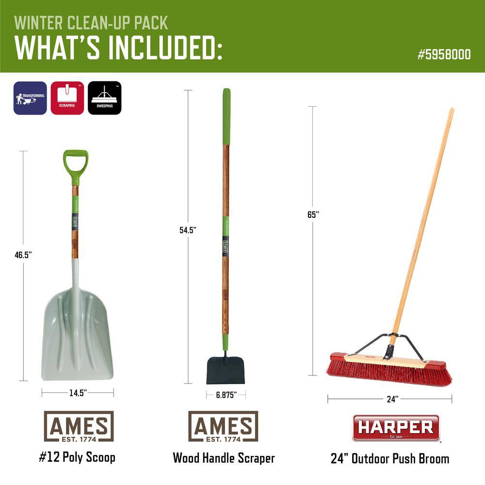 Winter Clean Up Pack (Set of 3) - Hercitys