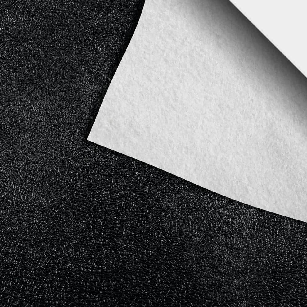 Levant 27 in. W x 96 in. L Midnight Black Commercial Grade Vinyl Performance Garage Flooring Runner - Hercitys