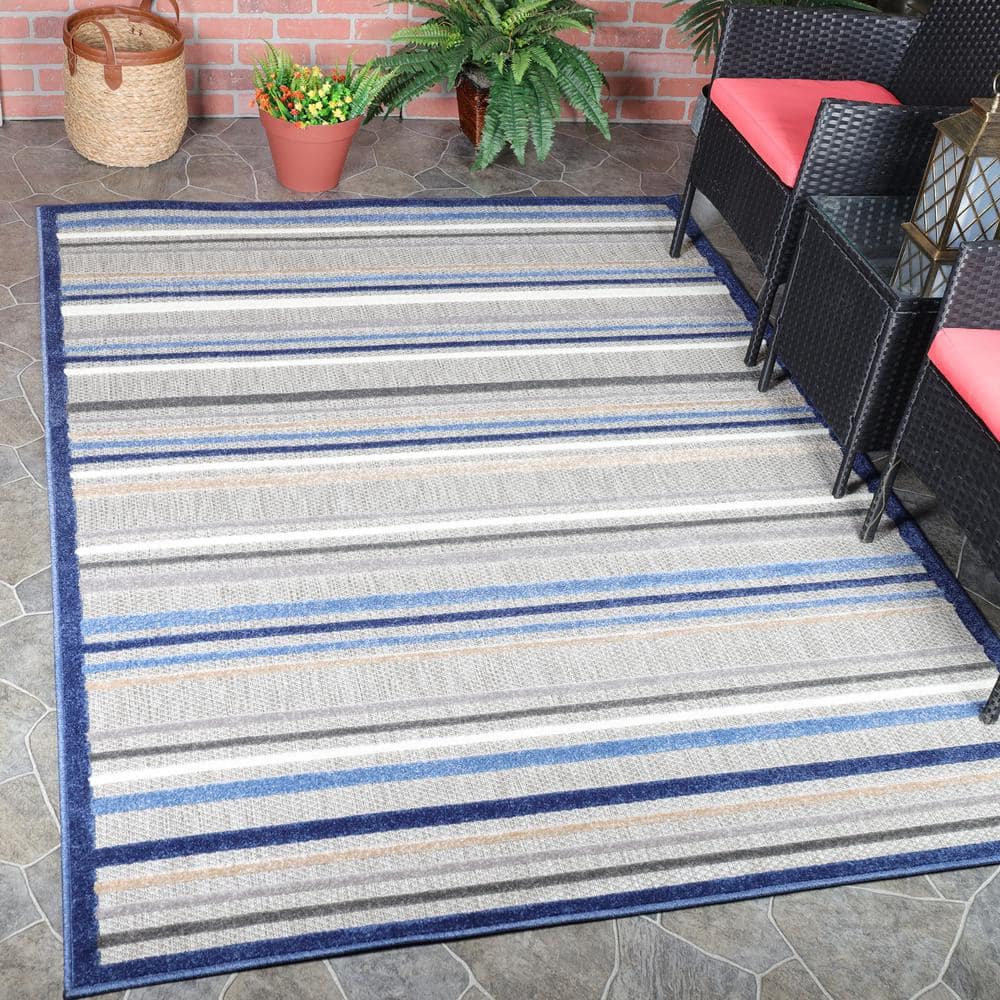 Eldwin Grey 9 ft. x 12 ft. Oriental Area Rug - Hercitys