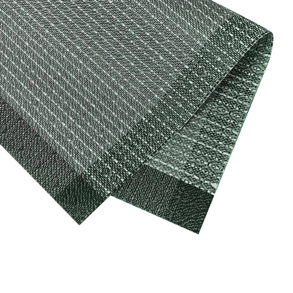 Palermo 13 in. x 19″ In. Blues and River Blue PVC Placemats Set of 8 - Hercitys