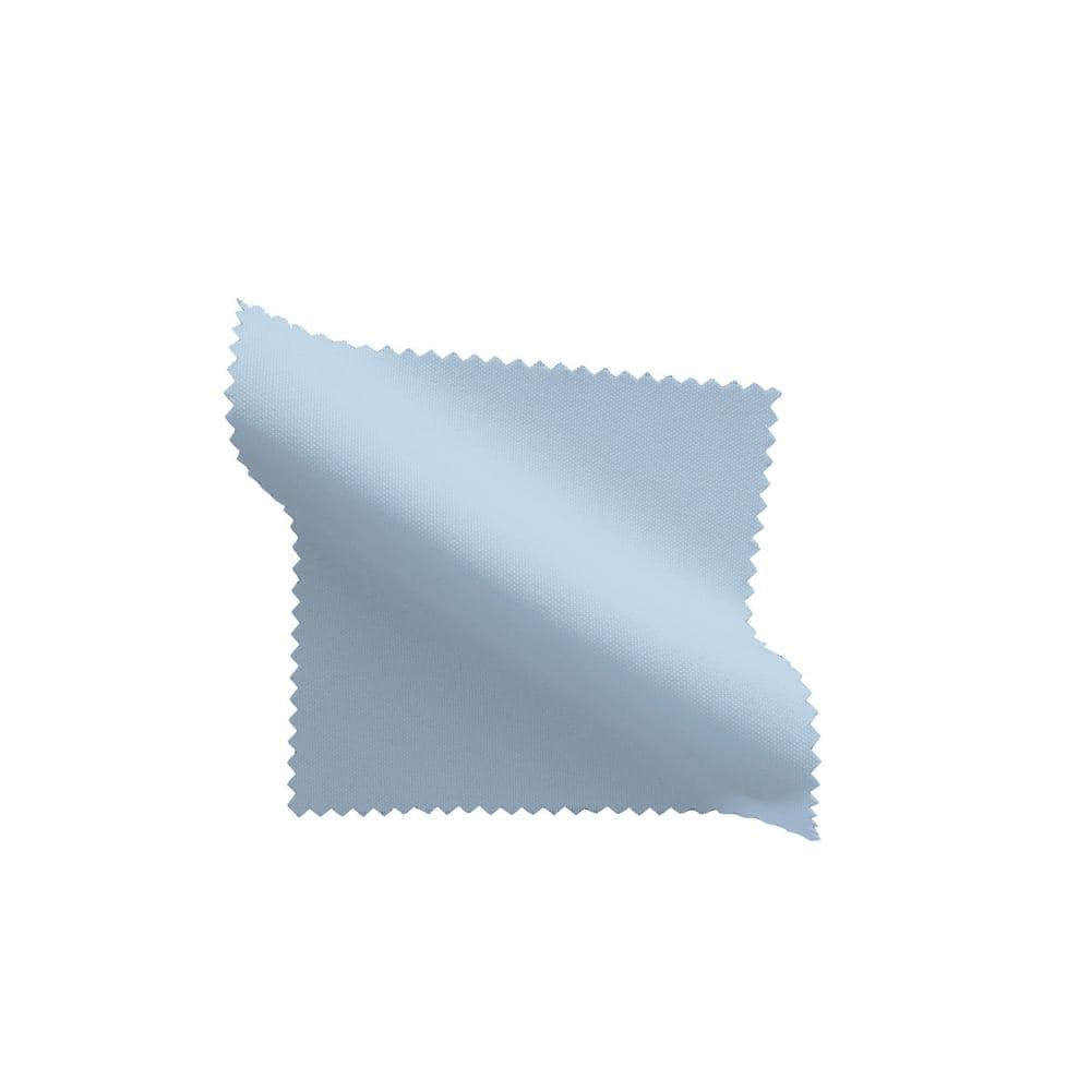 Polyester Poplin Tablecloth 72-Inches Round, Light Blue - Hercitys