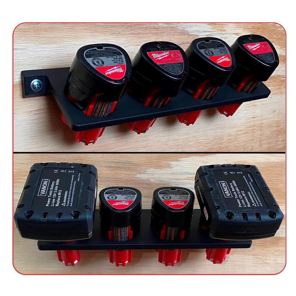 Milwaukee Battery Holder M12 - Hercitys