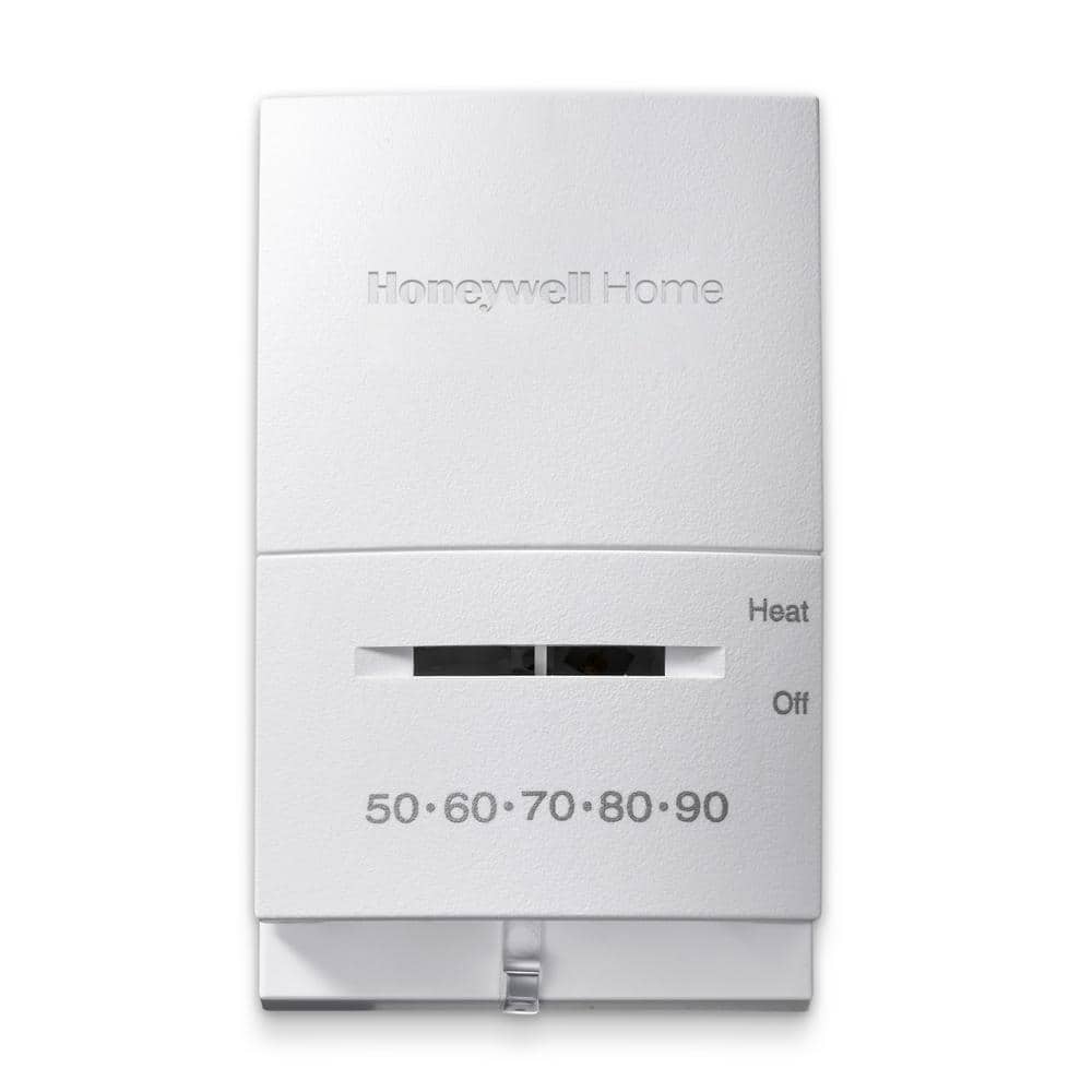Vertical Non-Programmable Thermostat with Microvolt 1H Single Stage Heating - Hercitys