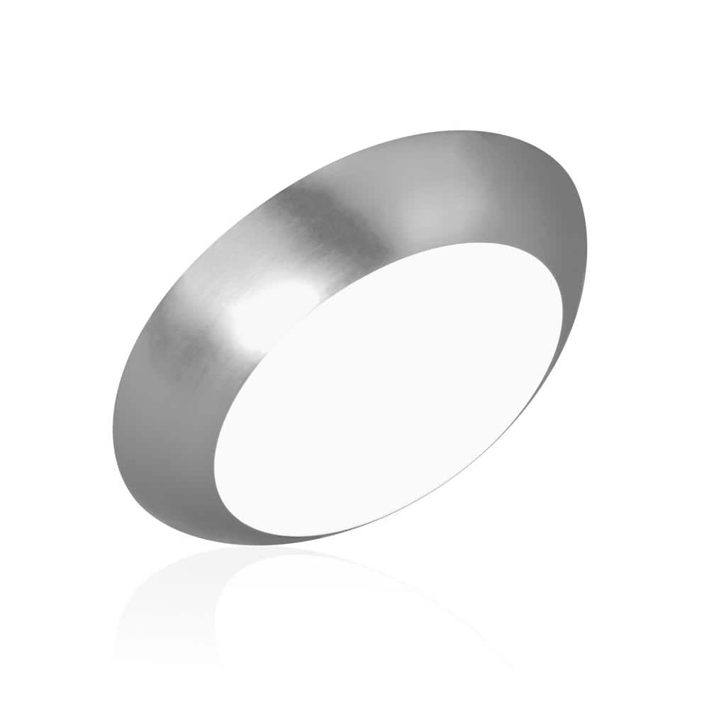 RSD 4 in. Nickel Selectable LED Flush Mount Downlight - Hercitys