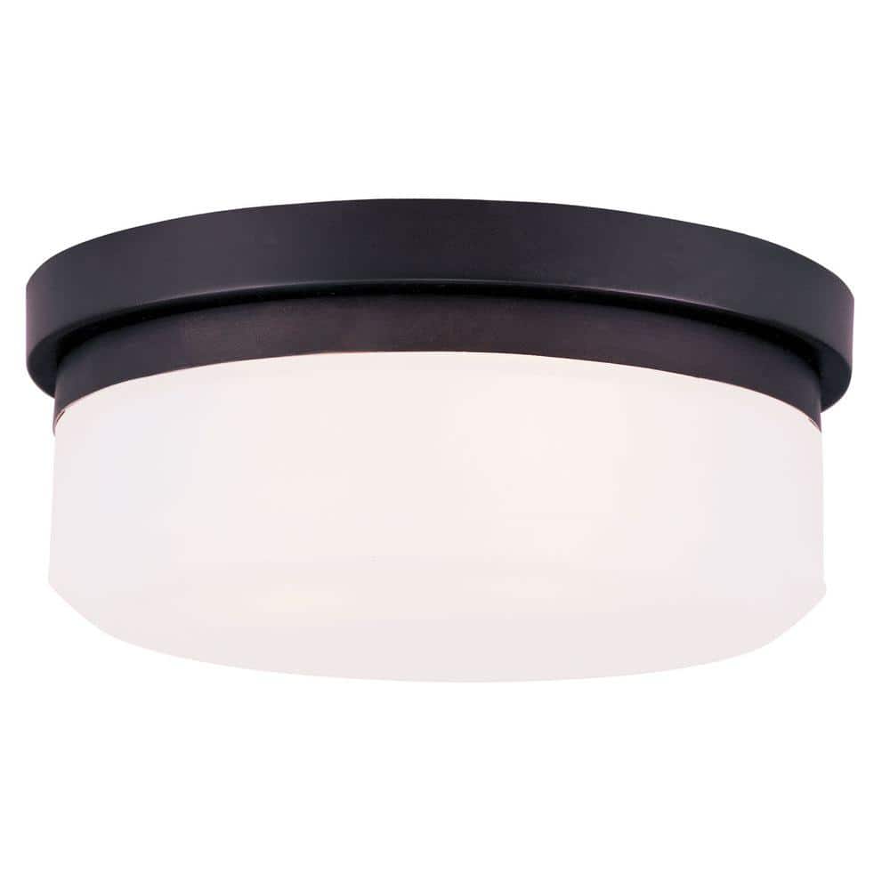 Stratus 2 Light Bronze Flush Mount or Wall Mount - Hercitys