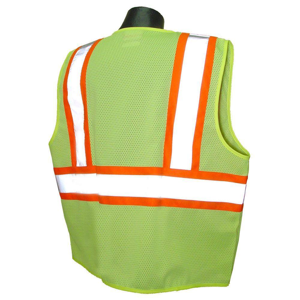 Fire Retardant with Contrast green Mesh 3X Safety Vest - Hercitys
