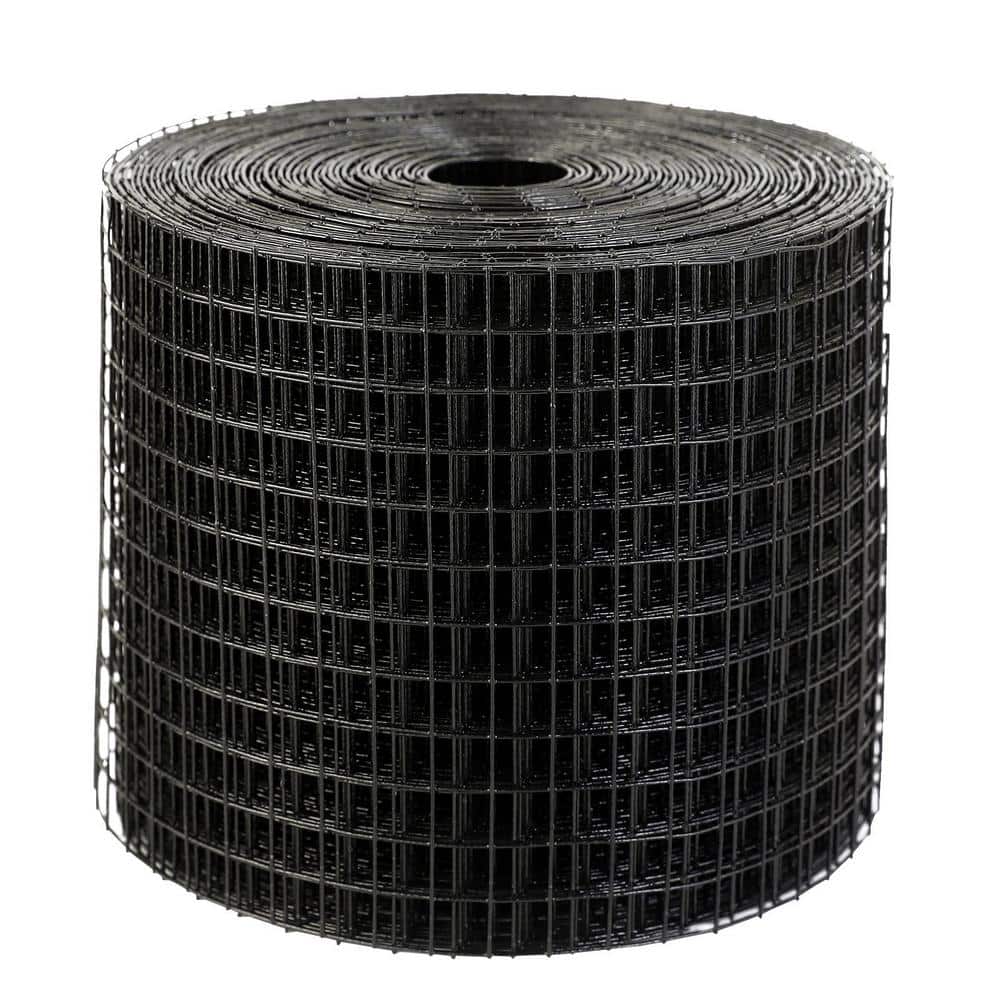 6 in. x 50 ft. Guard Roll Fence Critter Guard Roll Kit with 50-Pieces Stainless Steel Fasteners - Hercitys