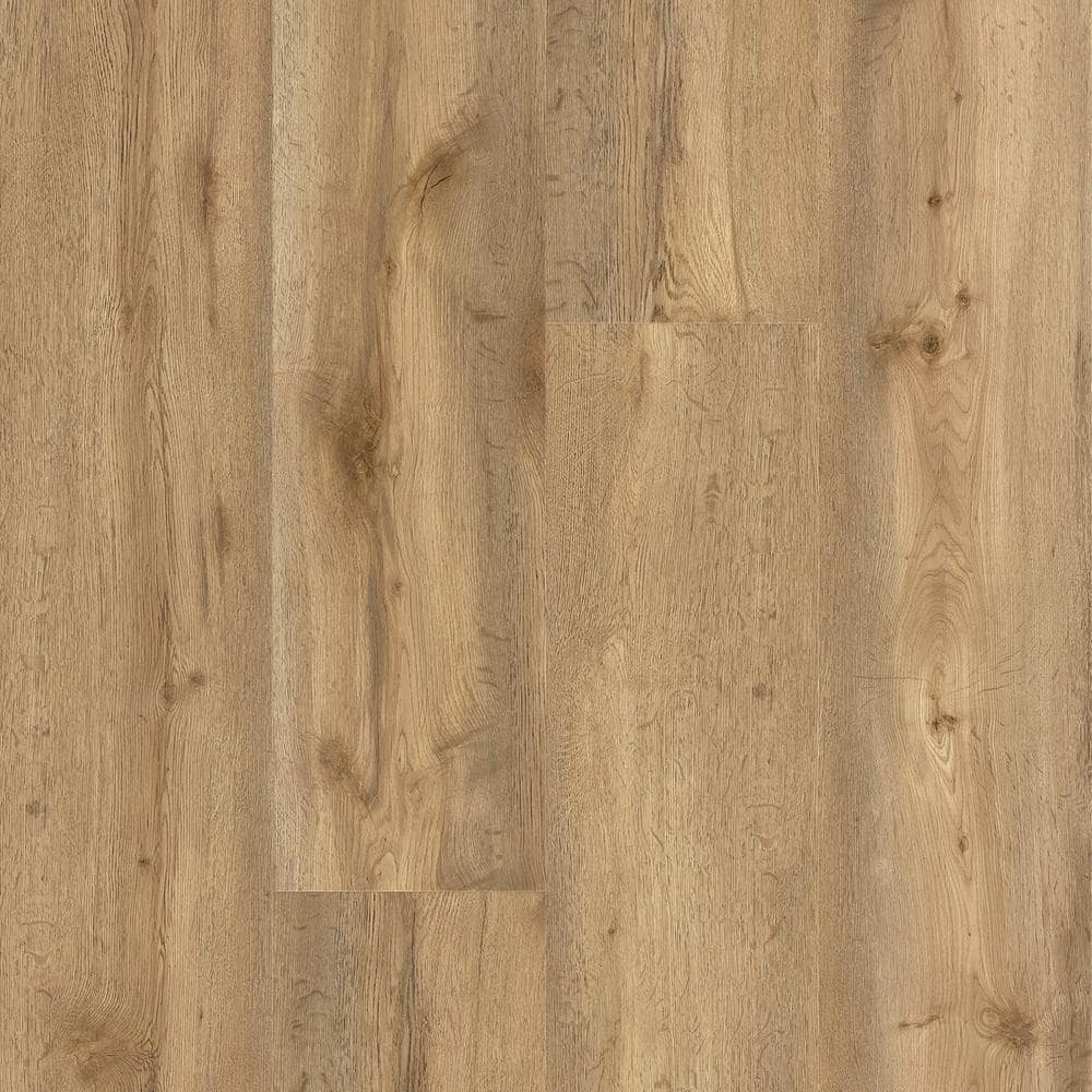 Oak Kansas Salina 8.5mm T X 9.6 in W Waterproof Laminate Flooring(25.43 sq. ft./case) - Hercitys