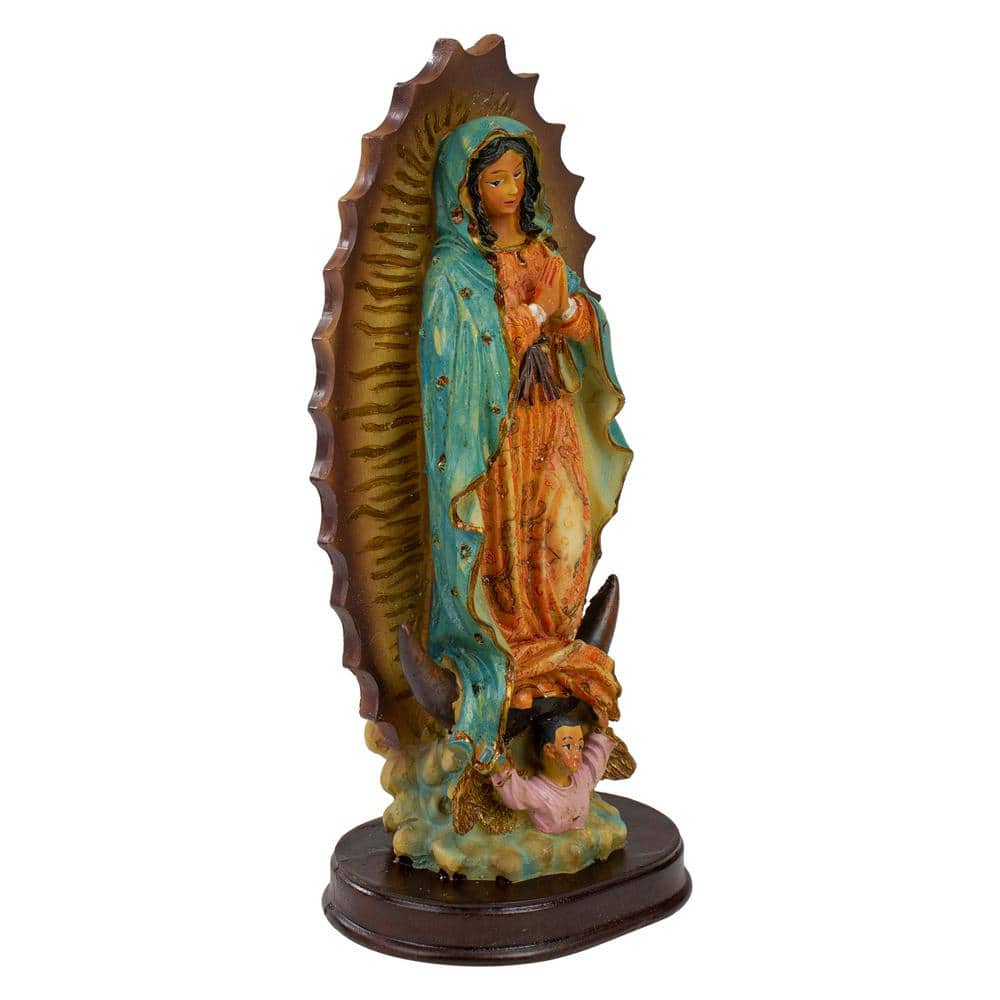 9 .25″ Our Lady of Guadalupe and Baby Jesus Religious Figurine - Hercitys