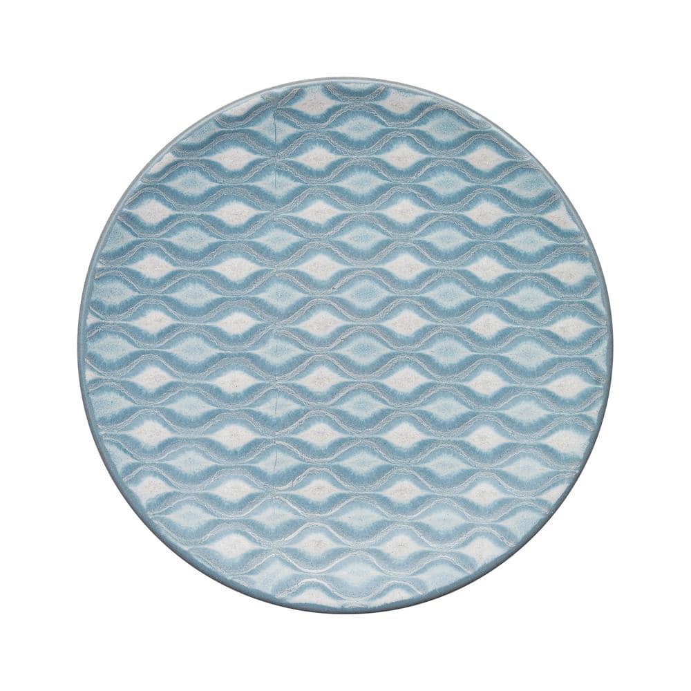 Impression Blue Accent Plate Small - Hercitys