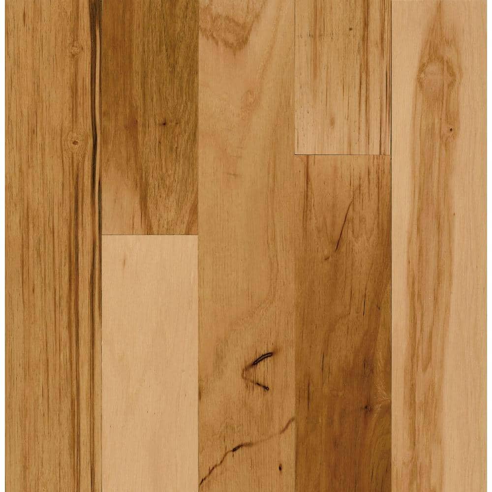 Natural Hickory 1/4 in. Thick x 2 in. Wide x 78 in. Length T-Molding - Hercitys