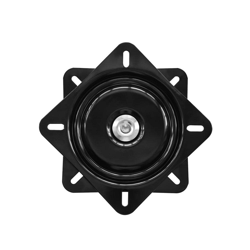 8 in. Heavy Duty Bar Stool Swivel Plate, Chair Swivel Base with Solid Ring of Ball Bearings (2-Pack) - Hercitys